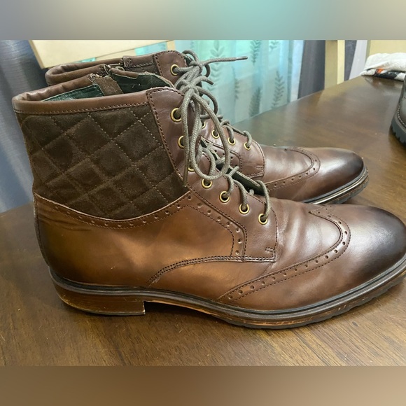Johnston & Murphy Myles Wingtip Boot J&M EST. 1850 Collection. - Picture 6 of 8